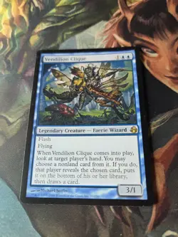 MtG X1 Vendilion Clique Magic The Gathering (Faerie Wizard) (Flash) (Flying) - Image 1
