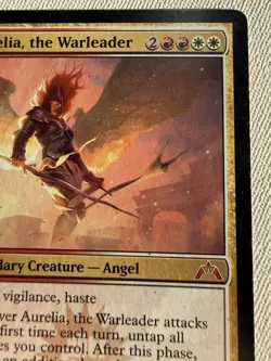 Aurelia the Warleader - Gatecrash Mythic Angel MTG - Boros Commander EDH LP - Image 4