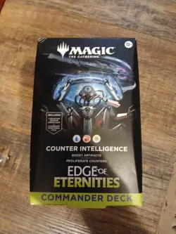Edge of Eternities Commander Deck Counter Intelligence MTG Brand New Sealed - Image 1