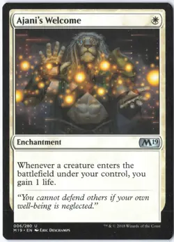 Ajani's Welcome U Core Set 2019 6 LP - Image 1