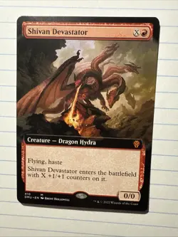 Shivan Devastator (Extended Art) Dominaria United Regular - Image 1