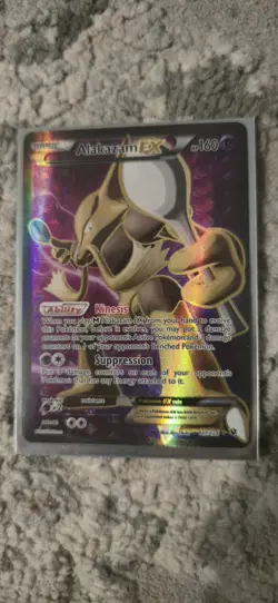 Pokemon TCG Alakazam EX 117/124 XY Fates Collide 2016 Full Art Card - Image 1