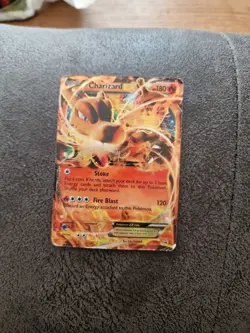 Pokemon TCG Charizard EX XY29 Black Star Promo Card - Image 1