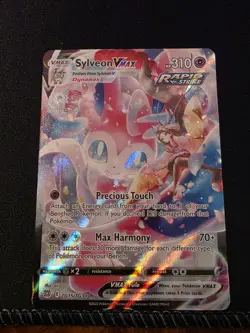 Sylveon VMAX TG15/TG30 Brilliant Stars Trainer Gallery Ultra Rare Pokemon Card - Image 1