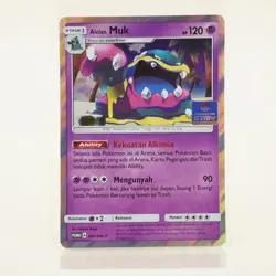 Pokemon - Alolan Muk 041/SM-P - Gym Promo - Holo - Indonesisch - NM - Image 1