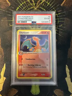 Pokemon Charizard 6/108 Power Keepers PSA 6 - Image 1