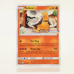 Pokemon - Torkoal 160/SM-P - Indomaret Promo - Indonesisch - NM - Image 1