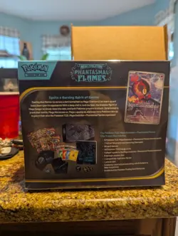 Pokemon Mega Evolution Phantasmal Flames Elite Trainer Box ETB Sealed in Hand! - Image 4