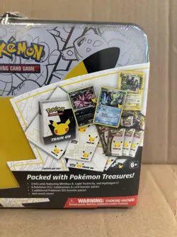 Pokemon Celebrations 25th Anniversary Collector's Chest TIN FACTORY SEALED 2021 - Image 3