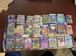 Pokemon Phantasmal Flames Lot of 24 Mega Illustration Rare Full Art ex Trainer - Image 1
