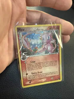 Pokemon Mew Delta Species Holo 003/017 Pop Series 5 Inverted Back Error See Desc - Image 4