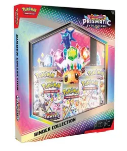 Pokemon TCG: Scarlet & Violet Prismatic Evolutions Binder Collection New Sealed - Image 1