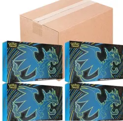 Pokemon Mega Charizard X ex Ultra-Premium Collection 4 Box Cases PRESALE - Image 2