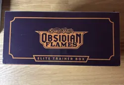 Pokemon Scarlet Violet Obsidian Flames Elite Trainer Box ETB Sealed 820650853913 - Image 2