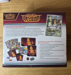 Pokemon Scarlet Violet Obsidian Flames Elite Trainer Box ETB Sealed 820650853913 - Image 4