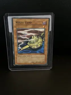 Mystic Lamp - MRD-028 - Common - 1st Edition Metal Raiders Yu-Gi-Oh! Heavily Pla - Image 1