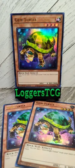 Yu-Gi-Oh! Gem-Turtle x3 / BLMM EN111 1st Edition NM - Image 1