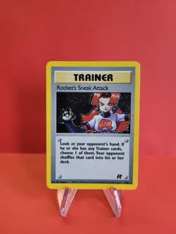 Pokemon Karte/card Rockets Sneak Attack - 16/82 Holo - Excellent - Image 1