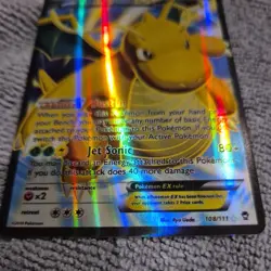 Pokemon TCG Dragonite EX Full Art Ultra Rare Holo Card 108/111 XY Furious Fists - Image 2