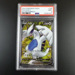 PSA 9 Lugia V 185/195 Silver Tempest Full Art Graded Pokemon Card - Image 1