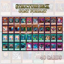 Yugioh Retro Goat Format Deck! 40 Cards Ready to Play Black Luster Soldier Jinzo - Image 1