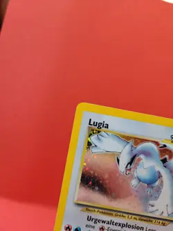 Pokemon Karte/card - Lugia 9/111 Neo Genesis Holo SWIRL - Exc-Near Mint - Image 2