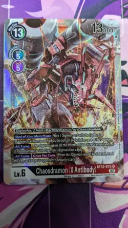 Chaosdramon (X Antibody) BT12-072 | BT12 Across Time Digimon Card - Image 1