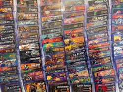 overpower CCG RARE spawn spiderman IQ lot of 100 mint cards marvel dc - Image 1