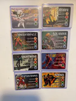 overpower CCG RARE spawn spiderman IQ lot of 100 mint cards marvel dc - Image 5