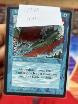 German FBB • Blue Elemental Blast • Pack Fresh • Mtg (1770) - Image 3