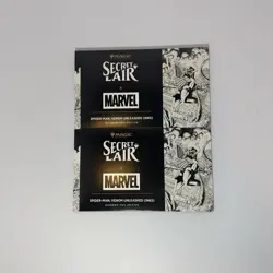 Secret Lair x Marvel's Spider-Man VENOM UNLEASHED (Inks) Rainbow Foil iN HAND - Image 1