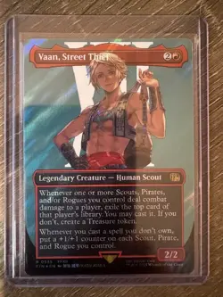 Magic The Gathering Final Fantasy Surge Foil Vaan, Street Thief #0535 - Image 1
