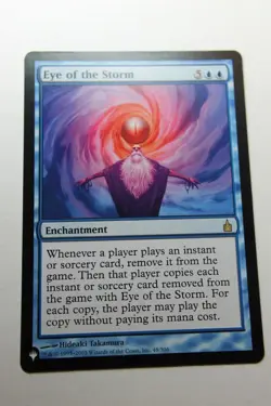 MTG Eye of the Storm x1- -The List-Lightly Played - Image 1