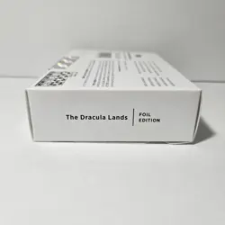 New Sealed Foil The Dracula Lands Secret Lair MTG Magic Basic Lands - Image 1
