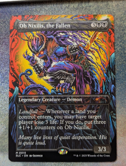 Ob Nixilis, the Fallen Secret Lair Countdown Kit An Encyclopedia of Magic - Image 1