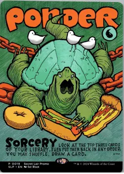 Ponder - P - Secret Lair Showdown - 19 - NM - Regular - Image 1