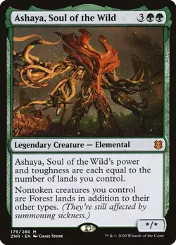 Ashaya, Soul of the Wild - Mythic - Zendikar Rising ZNR - Magic MTG NM - Image 1