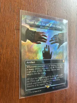 LOTR realms and relics - Three rings for elven kings / Brighthearth *SURGE* foil - Image 1