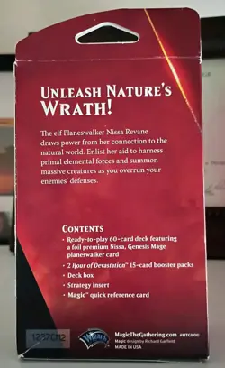 MTG Magic Nissa Genesis Mage Planeswalker Sealed Deck Hour of Devastation - Image 2