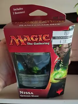MTG Magic Nissa Genesis Mage Planeswalker Sealed Deck Hour of Devastation - Image 3