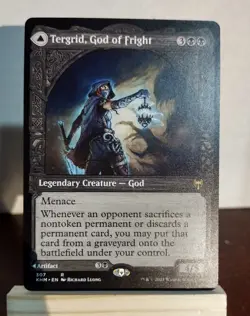 MTG Tergrid God Of Fright / Tergrid's Lantern Showcase LP X1 Magic The Gathering - Image 1