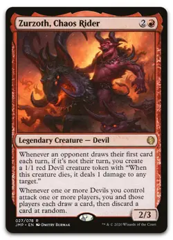 Zurzoth, Chaos Rider #27 (NM) Jumpstart JMP Magic MTG - Image 1