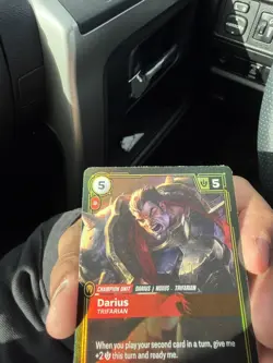 Darius - Trifarian - Origins League of Legends Riftbound TCG OGN 243/298 - Image 2