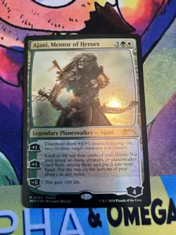 Ajani, Mentor of Heroes ** FOIL PROMO ** PRM# 0009 - Deluxe Commander Kit MTG - Image 1