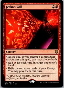 Jeska's Will R Commander Legends 187 NM - Image 1