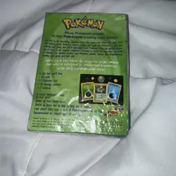 1999 Pokemon Base Set Overgrowth Theme Deck Vintage WOTC FACTORY SEALED RARE 742818060585 - Image 2