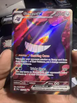 Pokemon TCG: Gengar EX 193/162 - SV05: Temporal Forces - Ultra Rare - NM - Image 1