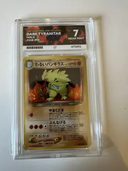 Pokemon TCG Tyranitar 2001 Darkness and to Light Holo #248 Ace 7 Near Mint NM - Image 1