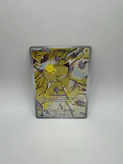 Joltik 150/142 Pokemon Stellar Crown Illustration Rare Full Art Holo Near Mint - Image 1