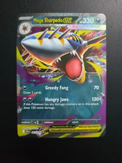 Mega Sharpedo EX 061/094 - Pokemon TCG: Phantasmal Flames - Image 1